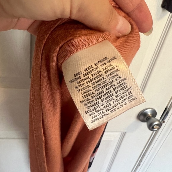 Anthropologie Maeve Novella Chevron Jersey Maxi Dress Pockets 3/4 Sleeves Sz XS - Picture 14 of 14